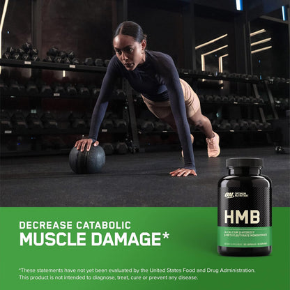 Optimum Nutrition HMB 1000 Caps, 1g of Calcium beta-Hydroxy beta-methylbutyrate per Capsule, 90 Capsules