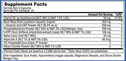 FOG OFF Brain Fog Supplement – Focus Capsules for Memory, Clarity & Energy