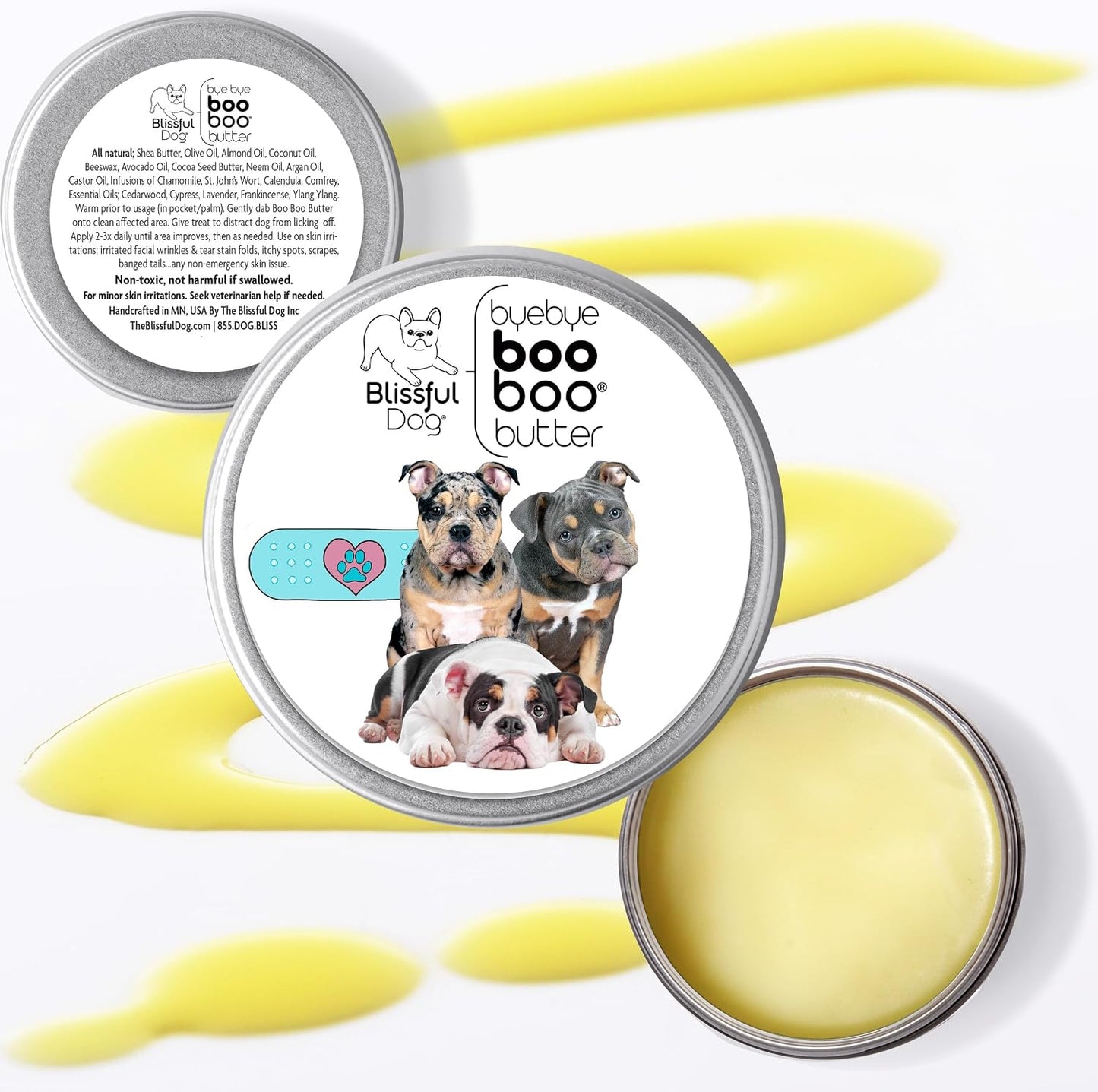 The Blissful Dog Olde Englishe Bulldogge Booboo Butter (28g Tin) - görsel 2
