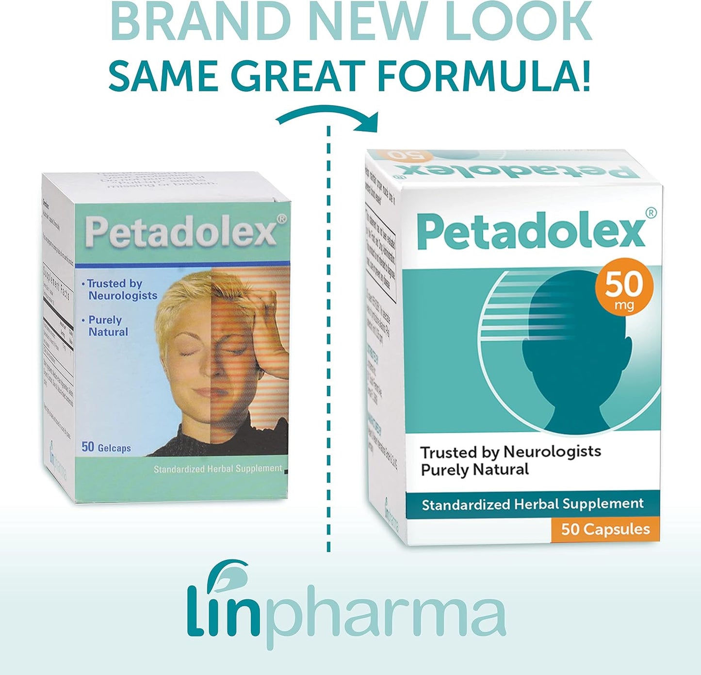 Petadolex 50mg Patented PA-Free Butterbur Root Extract – 3 Bottles - görsel 2