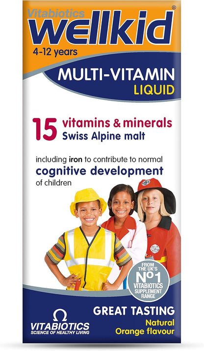 Wellkid by Vitabiotics Multivitamin Liquid 150ml