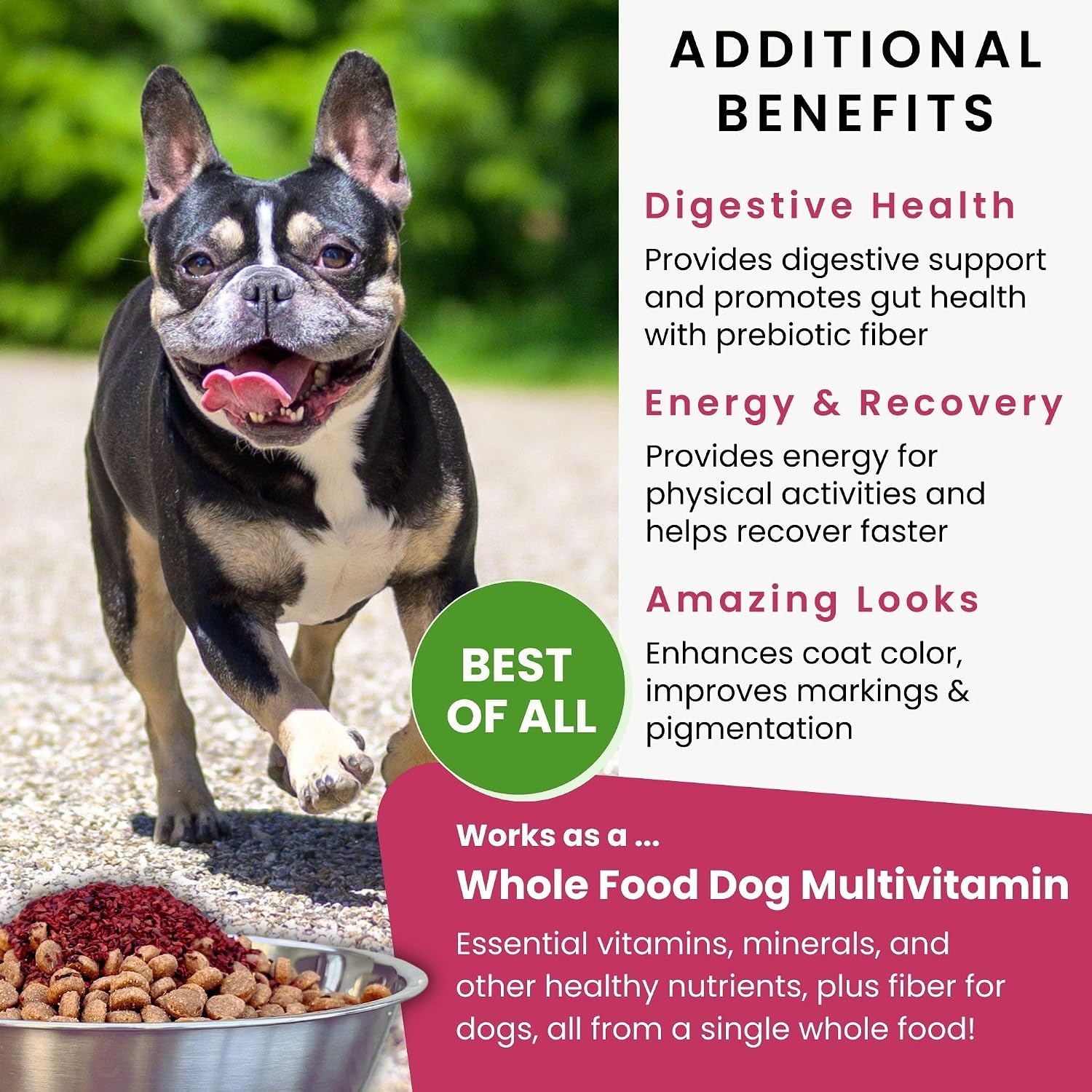 Olewo Red Beets for Dogs Granules – 623 g - görsel 6