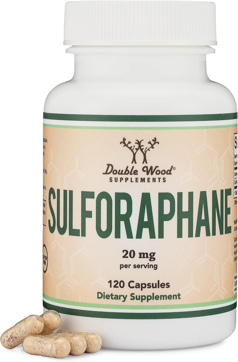 Sulforaphane Supplement - 20mg of Sulforaphane per Serving (120 Capsules) Broccoli Extract - görsel 1