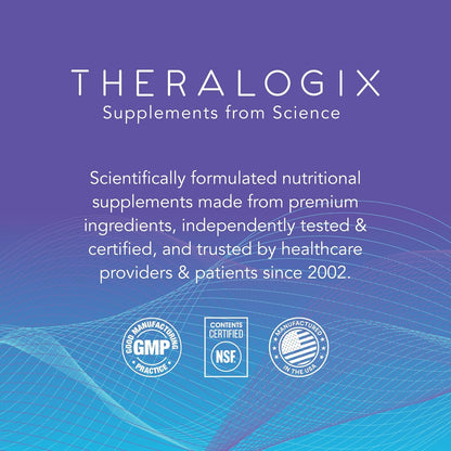 Theralogix Theravir Immune Support Supplement – 90-Day Supply – NSF Certified – 180 Capsules