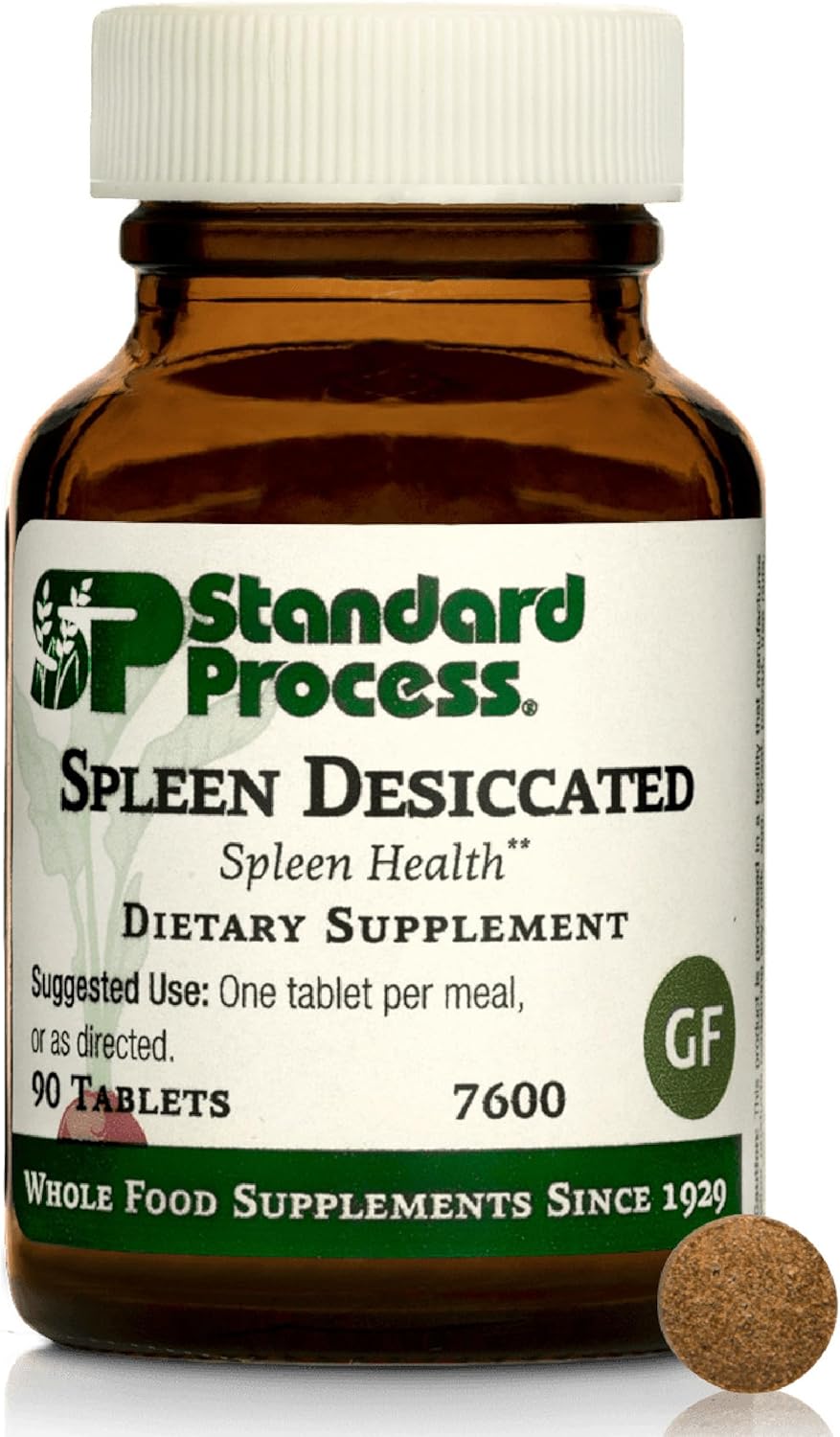 Standard Process Spleen Desiccated – 90 Tablets - görsel 1
