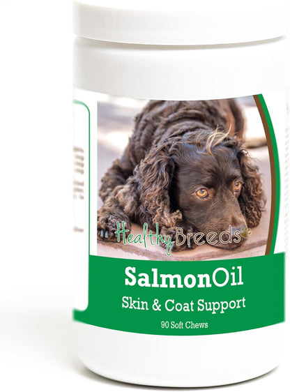 Healthy Breeds American Water Spaniel Salmon Oil Soft Chews 90 Count