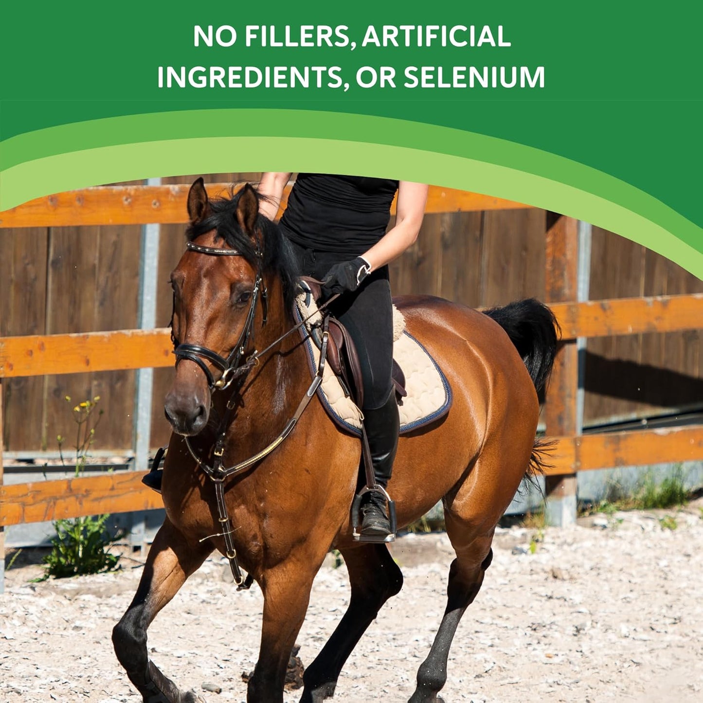 Health-E Vitamin E Supplement for Horses – High-Potency dl-Alpha Tocopherol Powder, 60 Servings - görsel 5