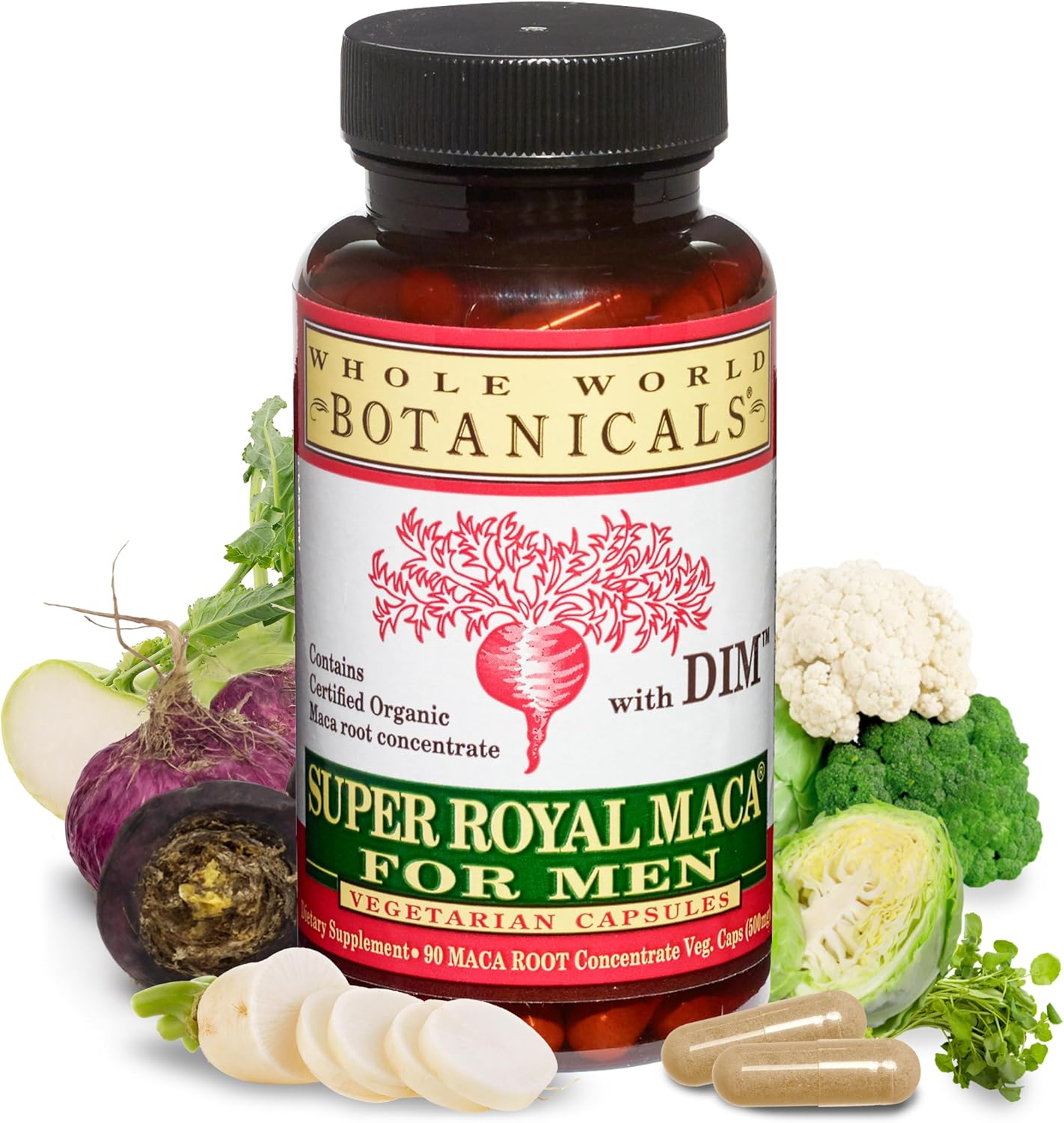 Whole World BOTANICALS Super Royal Maca Men - görsel 2
