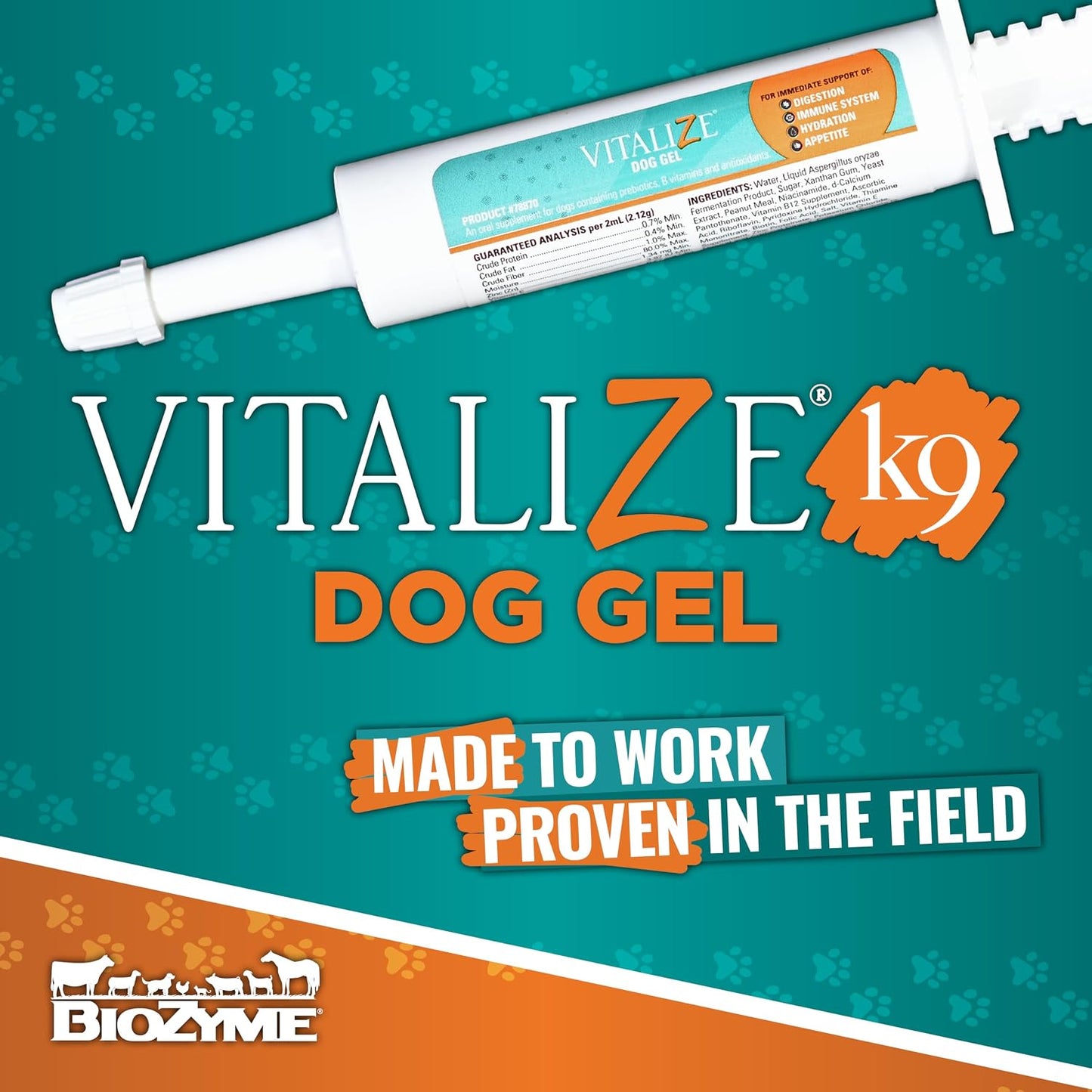 Vitalize Dog Gel - Surgery Recovery & Immune Support for Small Dogs - Peanut Butter Flavour (15 ml) - görsel 6