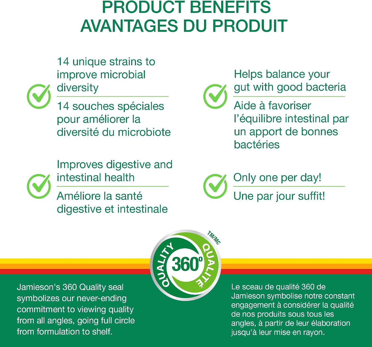 Jamieson 10 Billion, 60 vegetarian capsules - görsel 3