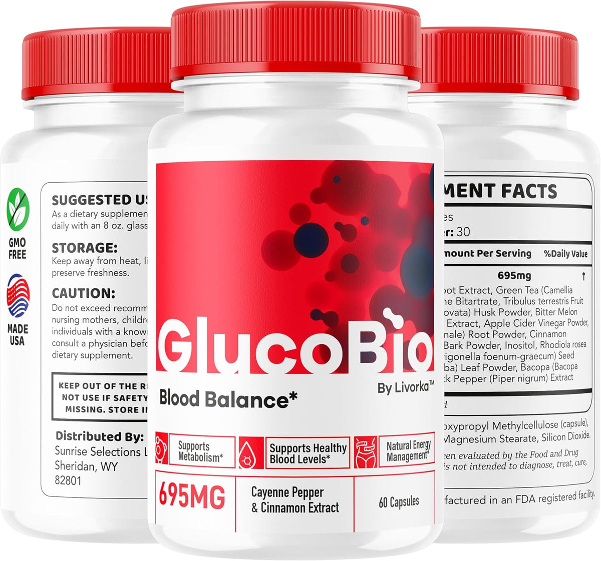 GlucoBio Capsules (5-Pack) – Advanced Formula for Overall Health & Wellness - görsel 9