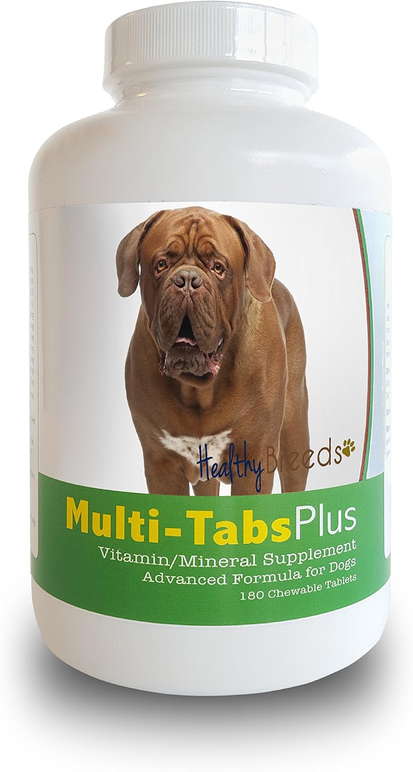 Healthy Breeds Dogue de Bordeaux Multi-Tabs Plus Chewable Tablets 180 Count - görsel 1