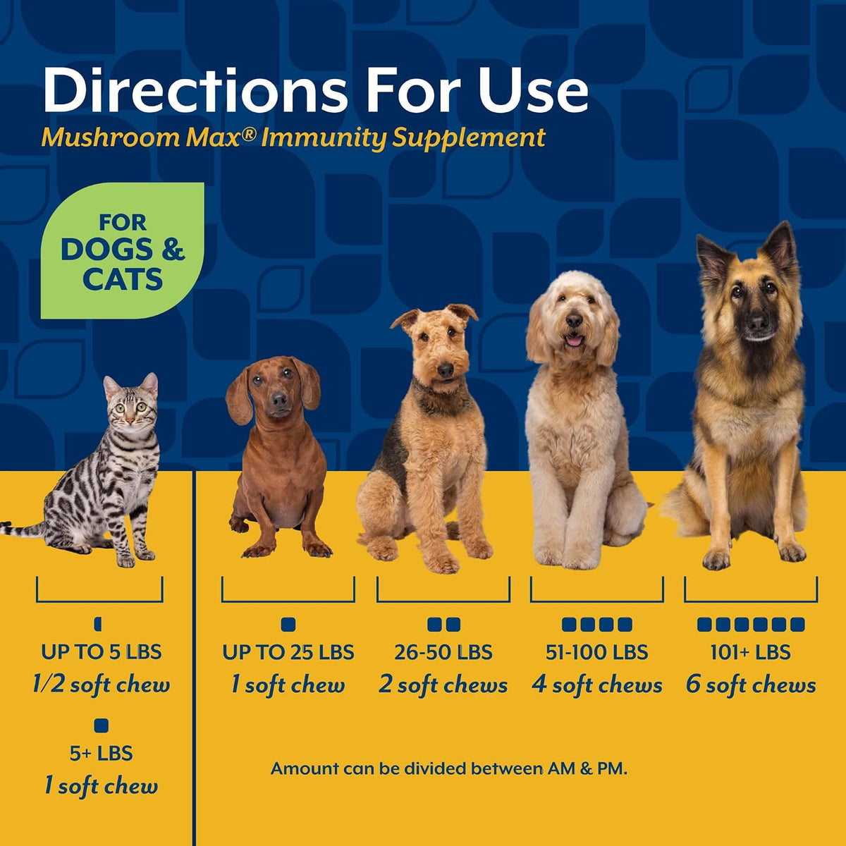 NaturVet Mushroom Max Advanced Immune Support Dog Supplement, 120 Chewable Tablets - görsel 6