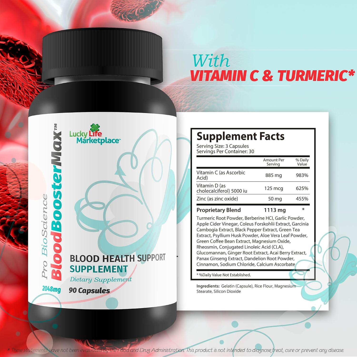 Blood Booster Max Pro Bio Science – Blood Health Support Supplement - görsel 6