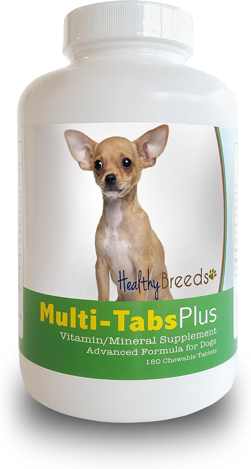 Healthy Breeds Chihuahua Multi-Tabs Plus Chewable Tablets 180 Tablets - görsel 1
