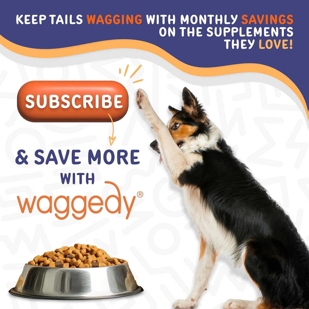 Waggedy Daily Essentials Adult Soft Chews – Dog Multivitamin & Immune Support (120 Chews) - görsel 7