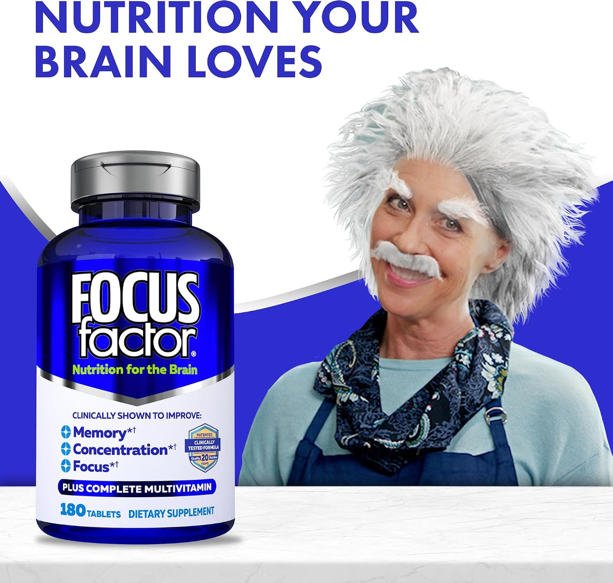 Focus Factor Original Brain Supplement Multivitamin - görsel 5