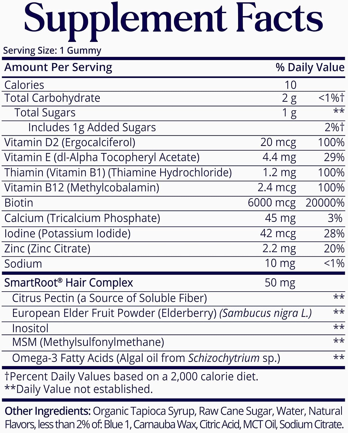 SugarbearPRO Hair Vitamin Gummies - Extra Strength Biotin 6000mcg for Hair Growth - 70 Gummies, 2-Month Supply - görsel 7