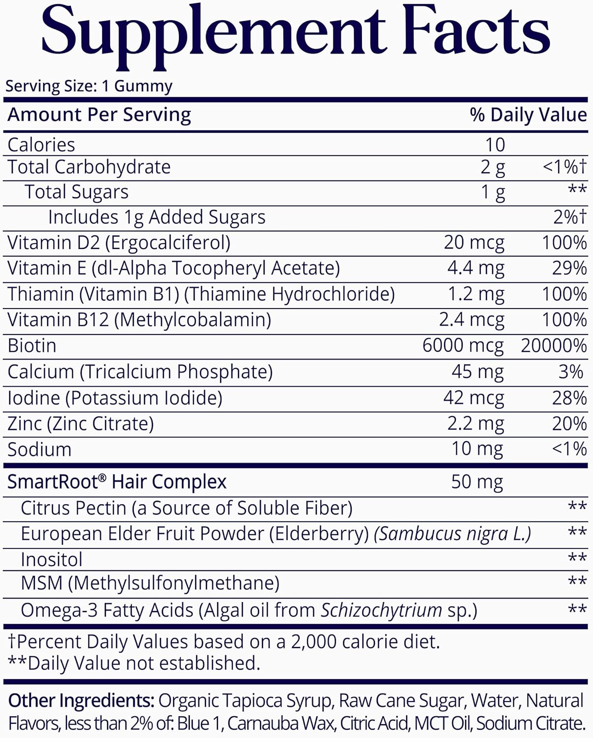 SugarbearPRO Hair Vitamin Gummy – Extra Strength Biotin 6000mcg, 3 Month Supply (105 Gummies) - görsel 7