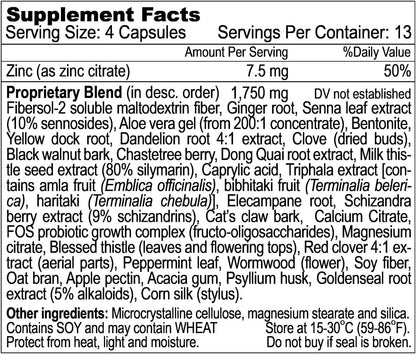 Century Systems The Cleaner 7 Day Detox Bundle – Women's and Men's Formulae, 52 Capsules Each