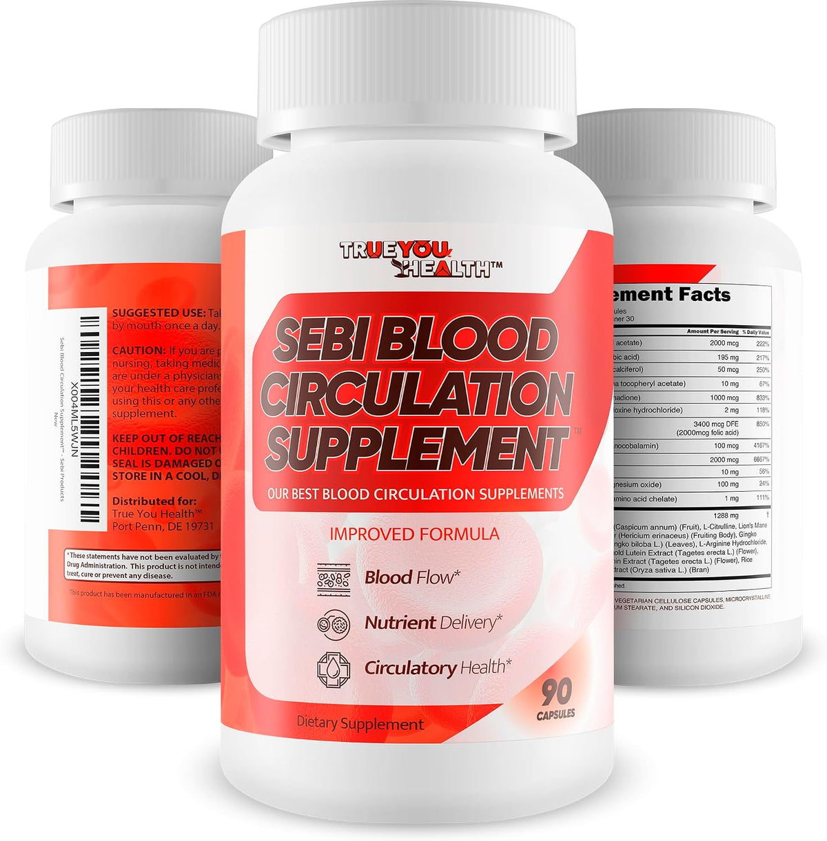 Sebi Blood Circulation Supplement with Iron, Copper, and Magnesium - görsel 4