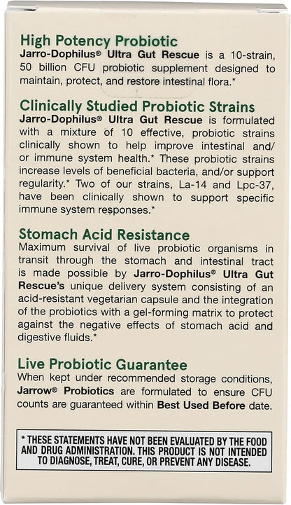 Jarrow Formulae Ultra Dophilus, 60 Capsules