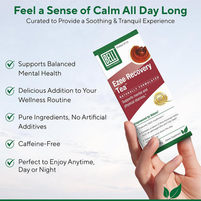 Bell Lifestyle Products Ezee Recovery Tea – Herbal Blend for Relaxation and Wellbeing