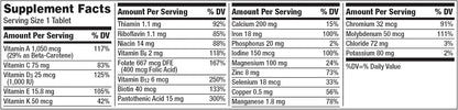 Centrum Women Multivitamin / Multimineral Food Supplement Tablet, Vitamin D3 (200 Count)