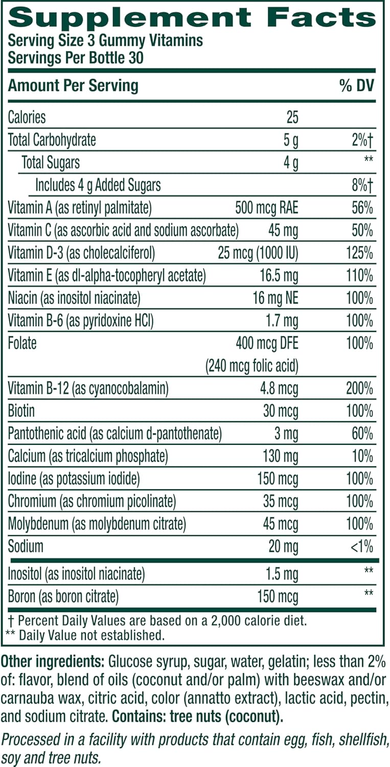 Vitafusion Power+ Multivites Adult Multivitamin Gummies, Strawberry Tangerine, 90 Gummies - görsel 2