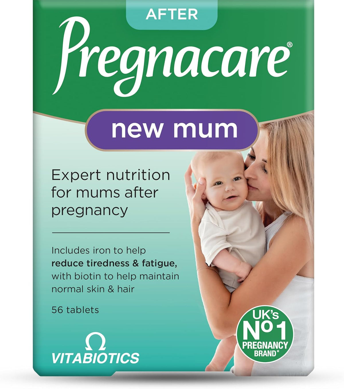Vitabiotics Pregnacare New Mum Postnatal Vitamins - 56 Tablets - görsel 1