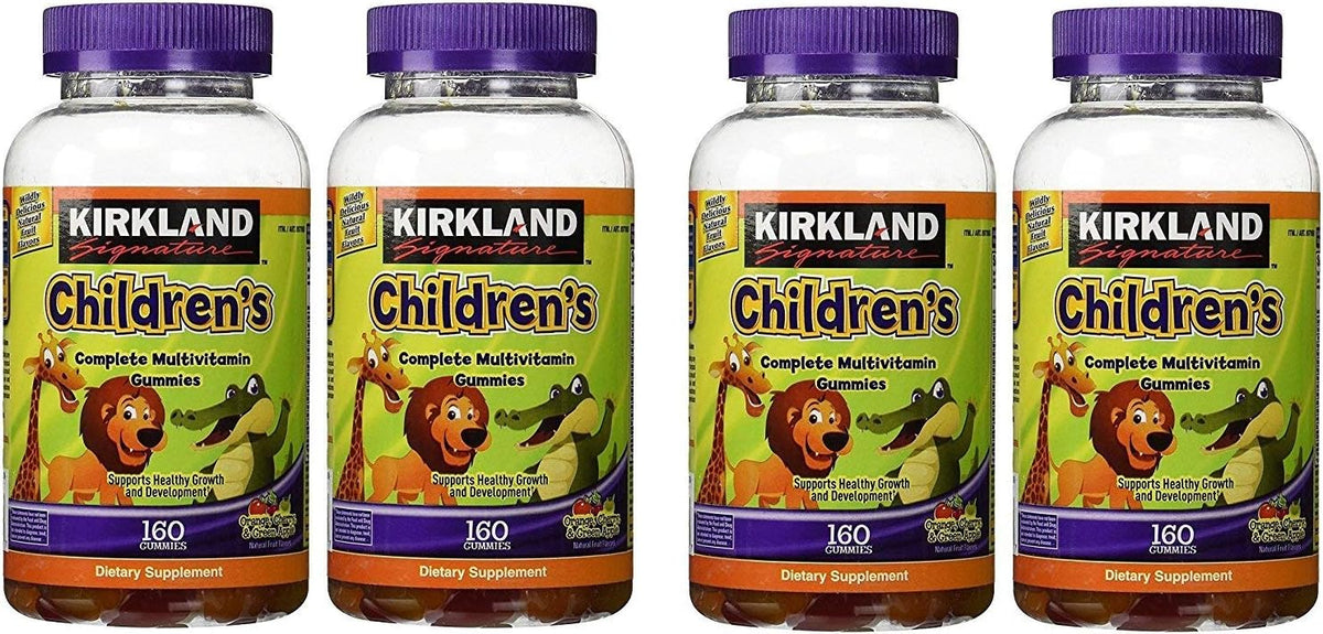 Kirkland Signature Children's Complete Multivitamin Gummies, 160 Count (4 Pack) - görsel 1