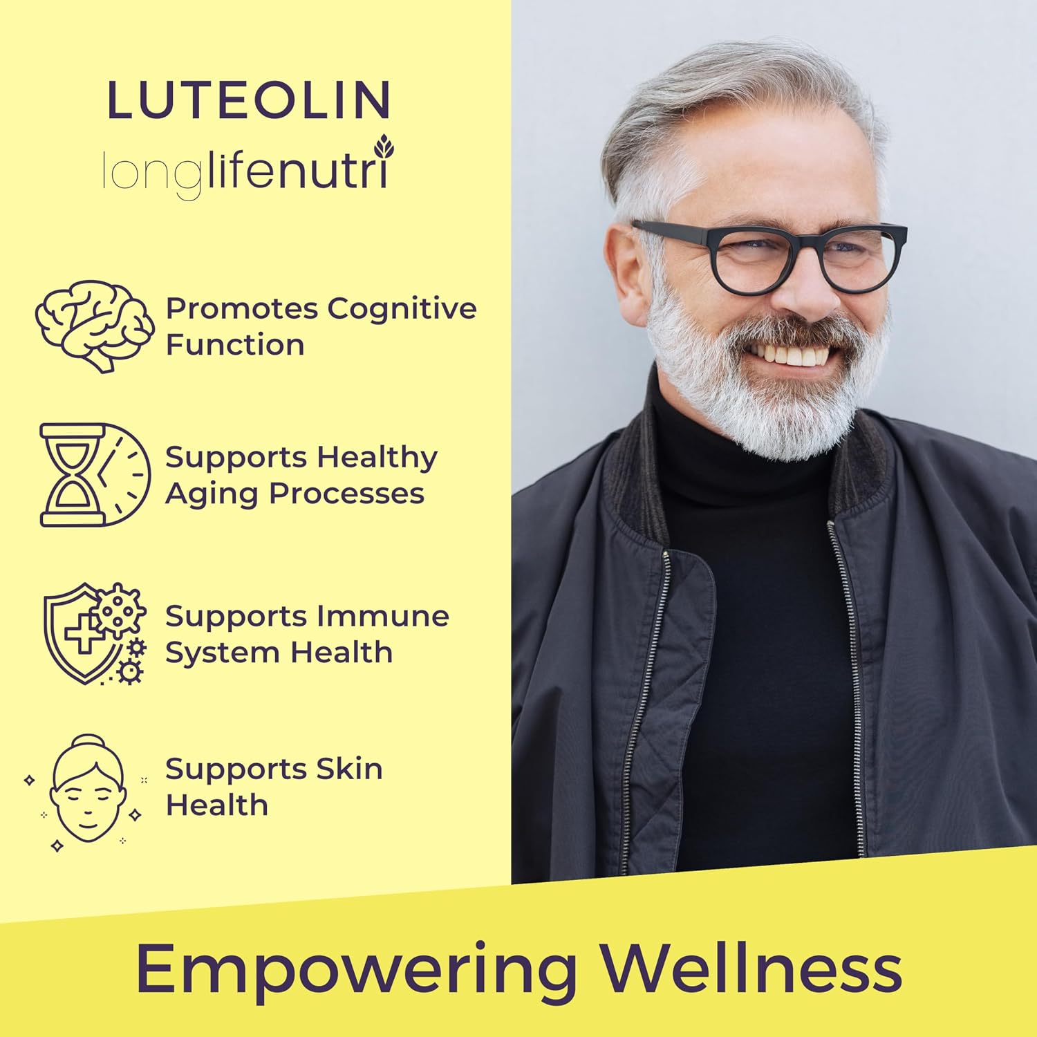 Luteolin Food Supplement 100mg – 180 Vegetarian Capsules, 3-Month Supply - görsel 4
