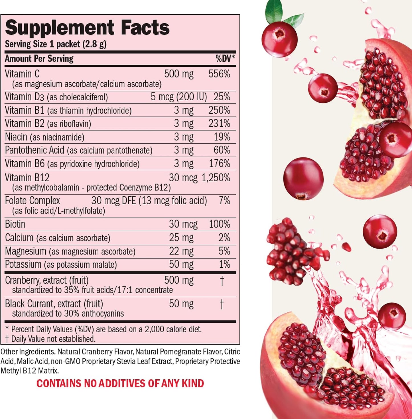 ANDREW LESSMAN Efficient C + Cranberry Benefits (30 Packets) - görsel 2