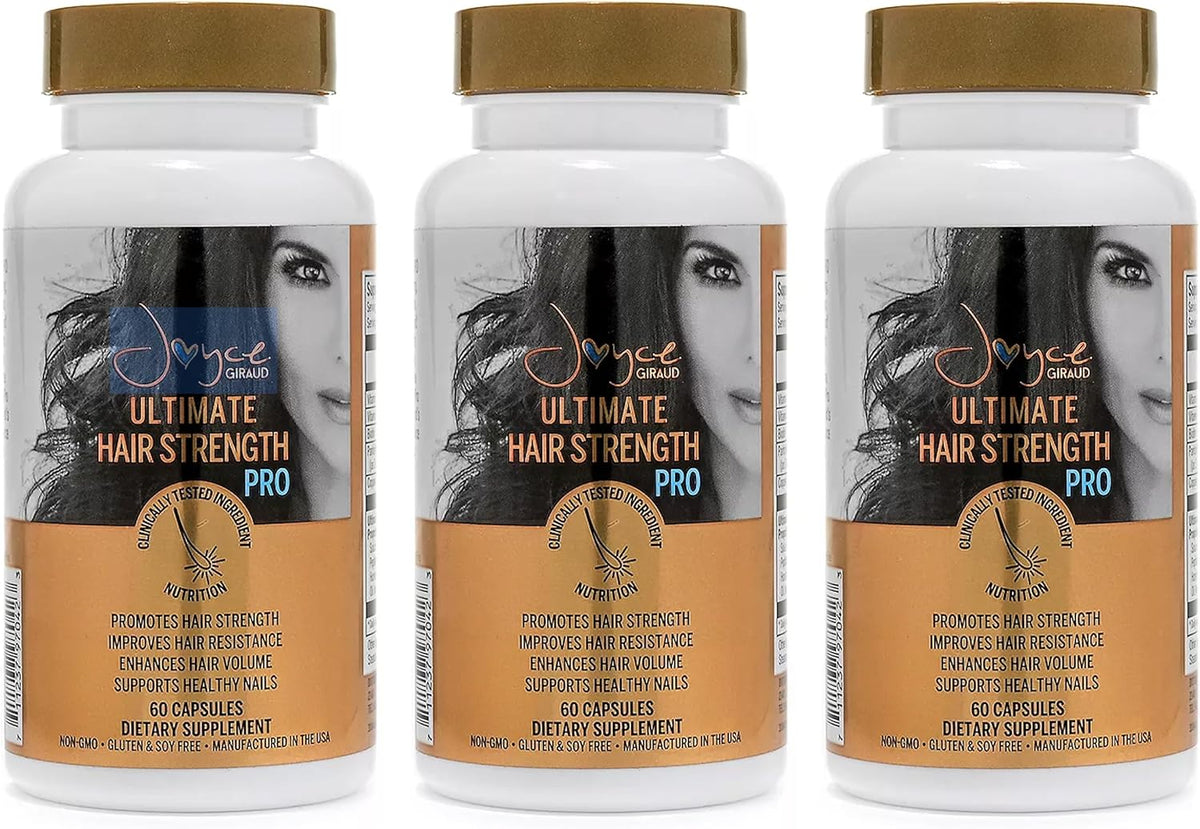 Joyce Giraud Ultimate Hair Strength Supplements 30-Day Supply, Formulated to Support Hair Strength, 60 Capsules - görsel 9