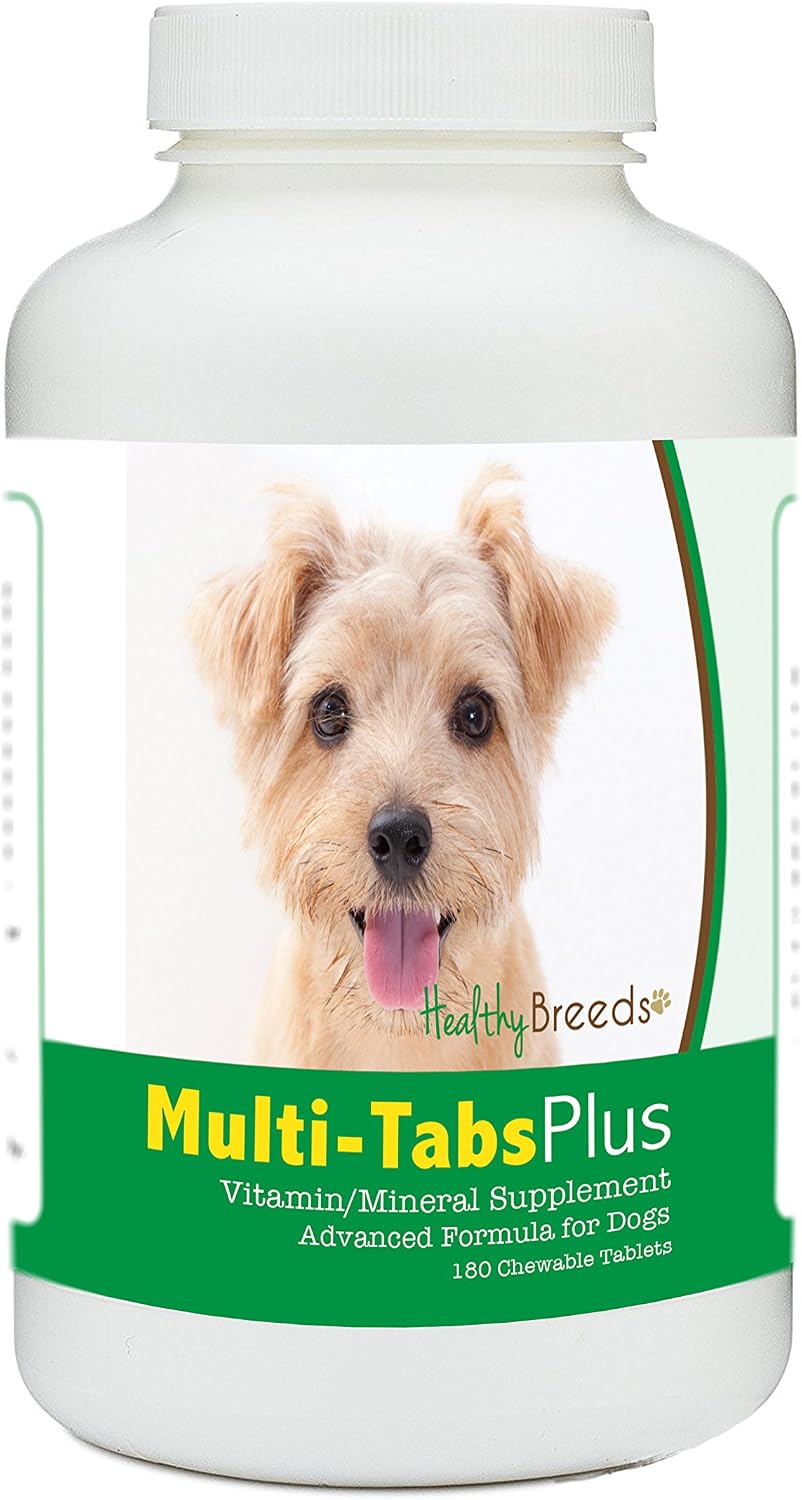 Healthy Breeds Norfolk Terrier Multi-Tabs Plus Chewable Tablets 180 Count - görsel 1