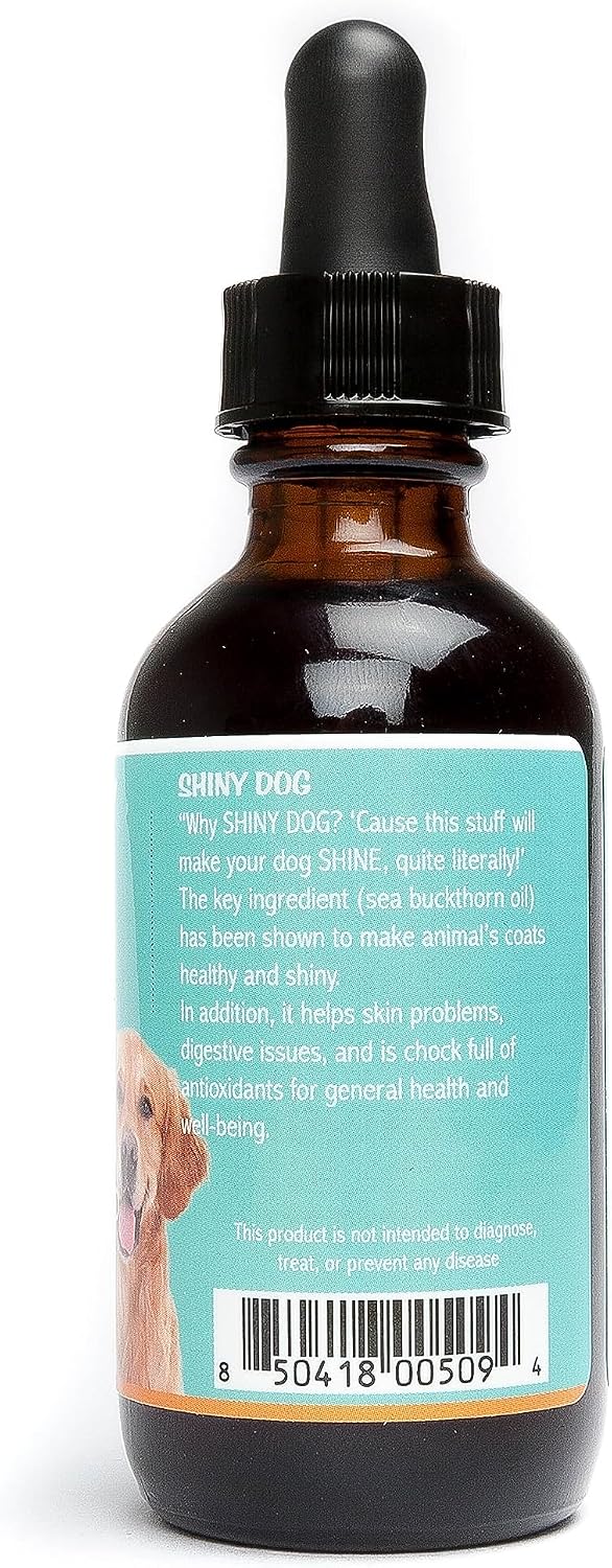 SeaBuck 7 Shiny Dog Sea Buckthorn Oil for Dogs, 60ml – Image 8