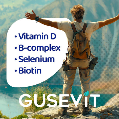 Gusevit 35-in-1 Men's Multivitamin with Vitamins & Antioxidants - 120 Tablets