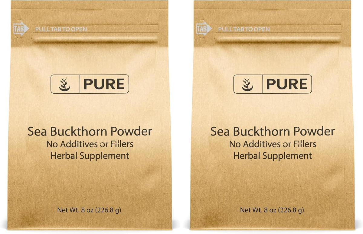 Pure Original Ingredients Sea Buckthorn (227g) Traditional Supplement, Tart Berry Taste, Non-GMO - görsel 5