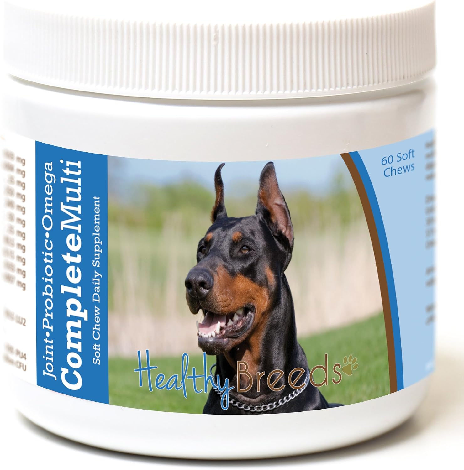 Healthy Breeds Doberman Pinscher All-in-One Multivitamin Soft Chews – 60 Count - görsel 1
