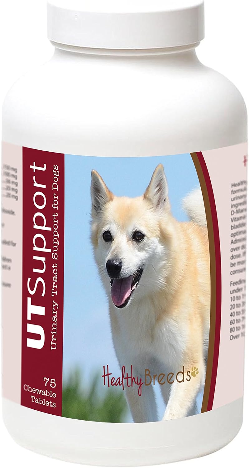 Healthy Breeds Cranberry Chewables for Dogs - Urinary Tract Support - 75 Count - görsel 1