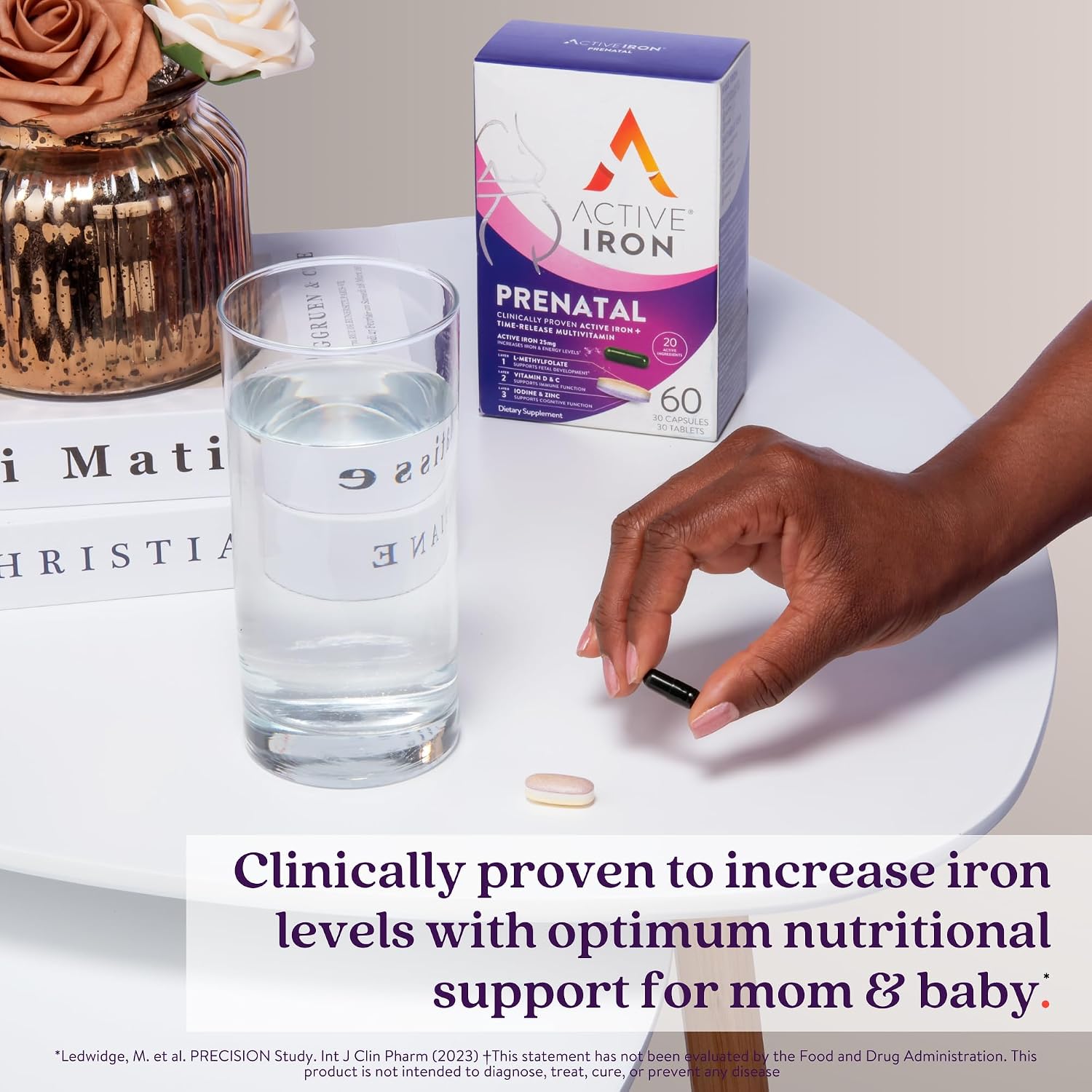 Active Iron Antenatal Supplement with 25 mg Iron & Slow-Release Multivitamin - görsel 2