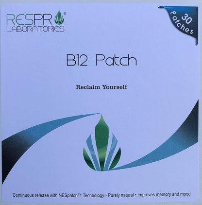 Respro Labs High Potency B12 Energy Patch – 30 Patches