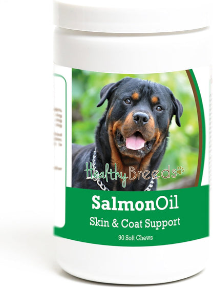 Healthy Breeds Rottweiler Salmon Oil Soft Chews (90 Chews)