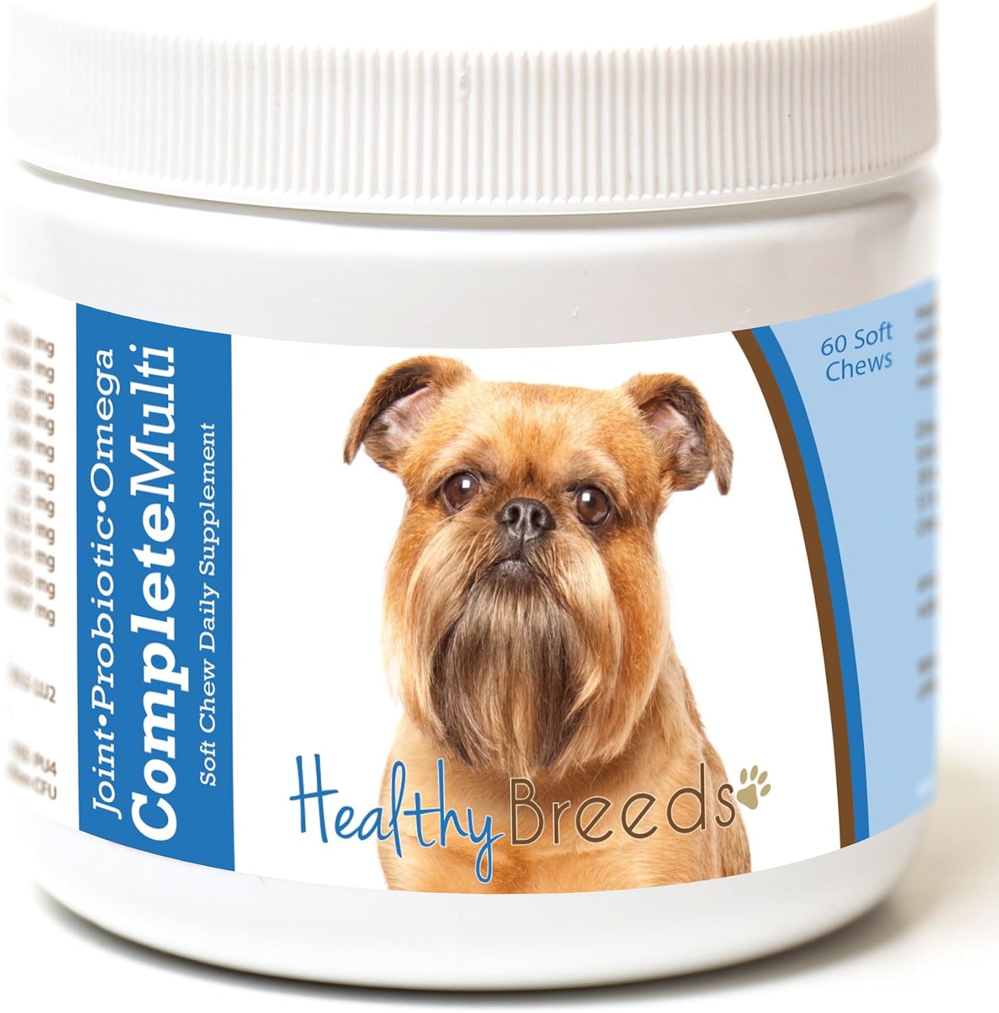 Healthy Breeds Brussels Griffon All-in-One Multivitamin Soft Chews (60 Chews) - görsel 1