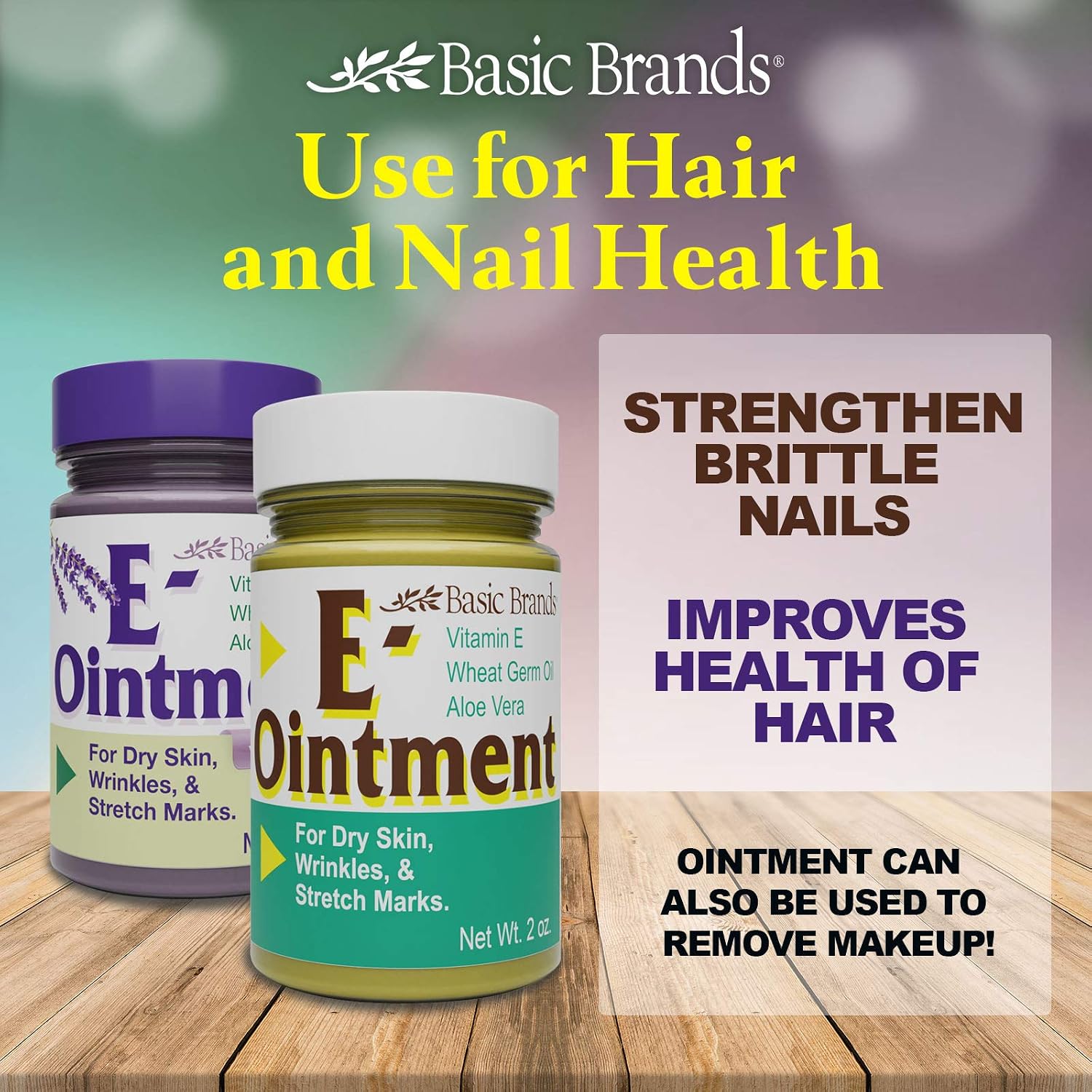 Basic Organics Vitamin E Ointment - Original, 56 g (Pack of 3) - görsel 4