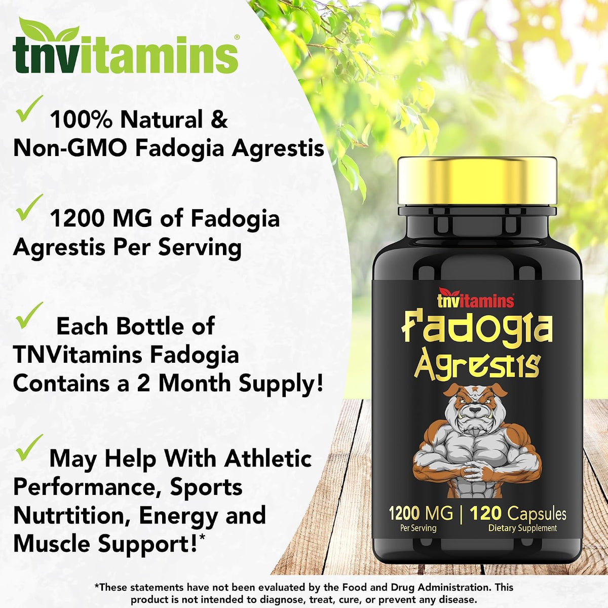 Fadogia Agrestis 1200 mg – 120 Capsules | – Athletic Performance: Traditionally used to support endurance and – Image 3