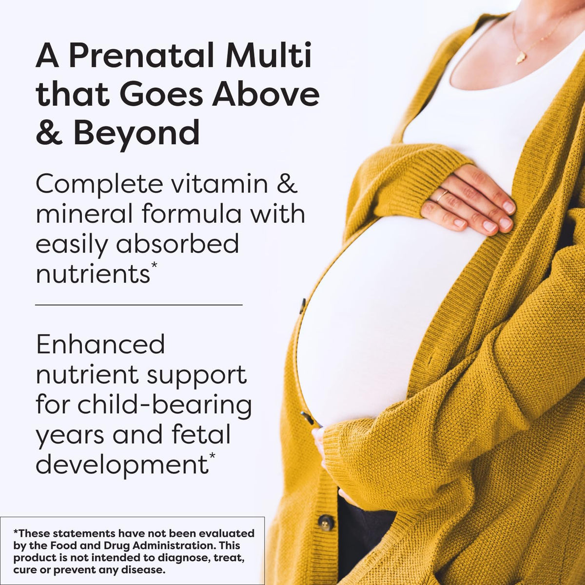 SFI Health Klaire Labs Prenatal & Nursing Multivitamin - Postnatal & Prenatal Vitamins for Women with Iron - Complete Nutritional Support During Preconception, Pregnancy & Breastfeeding (90 Capsules) - görsel 3
