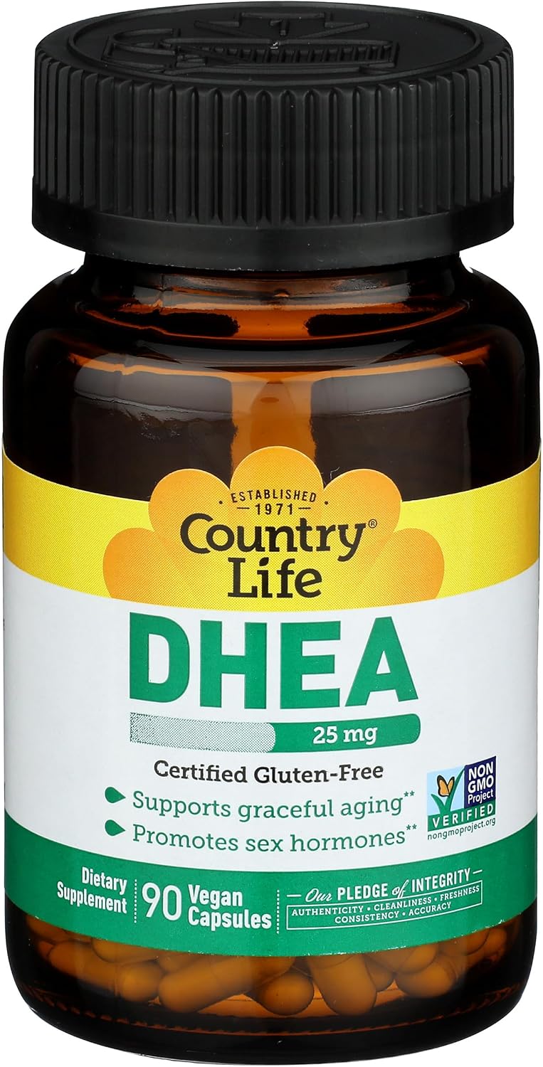 Country Life DHEA 25 mg, 90 Tablets - görsel 1