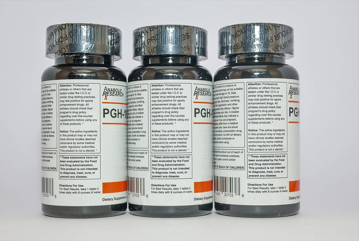 Anabolic Research PGH-1000 (Strength and Growth Enhancement) – 180 Capsules – 3-Month Supply - görsel 3