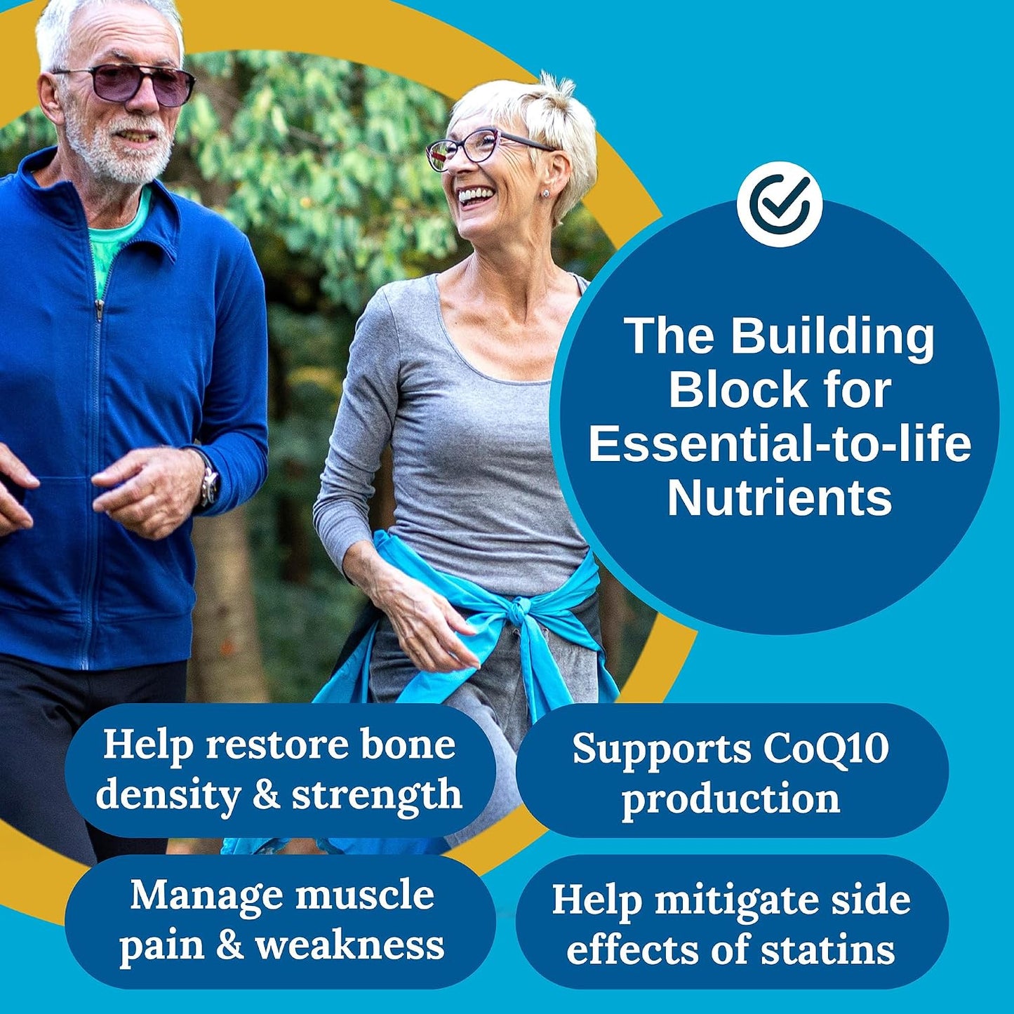 Xtendlife GG Pure for Statin Users – Geranylgeraniol 150mg for CoQ10 Support, Bone, Muscle & Heart Health – 30 Servings - görsel 3